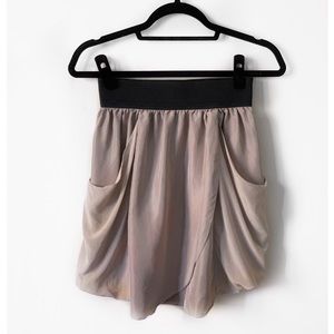 ARIZIA WILFRED Silk Skirt - Mauve